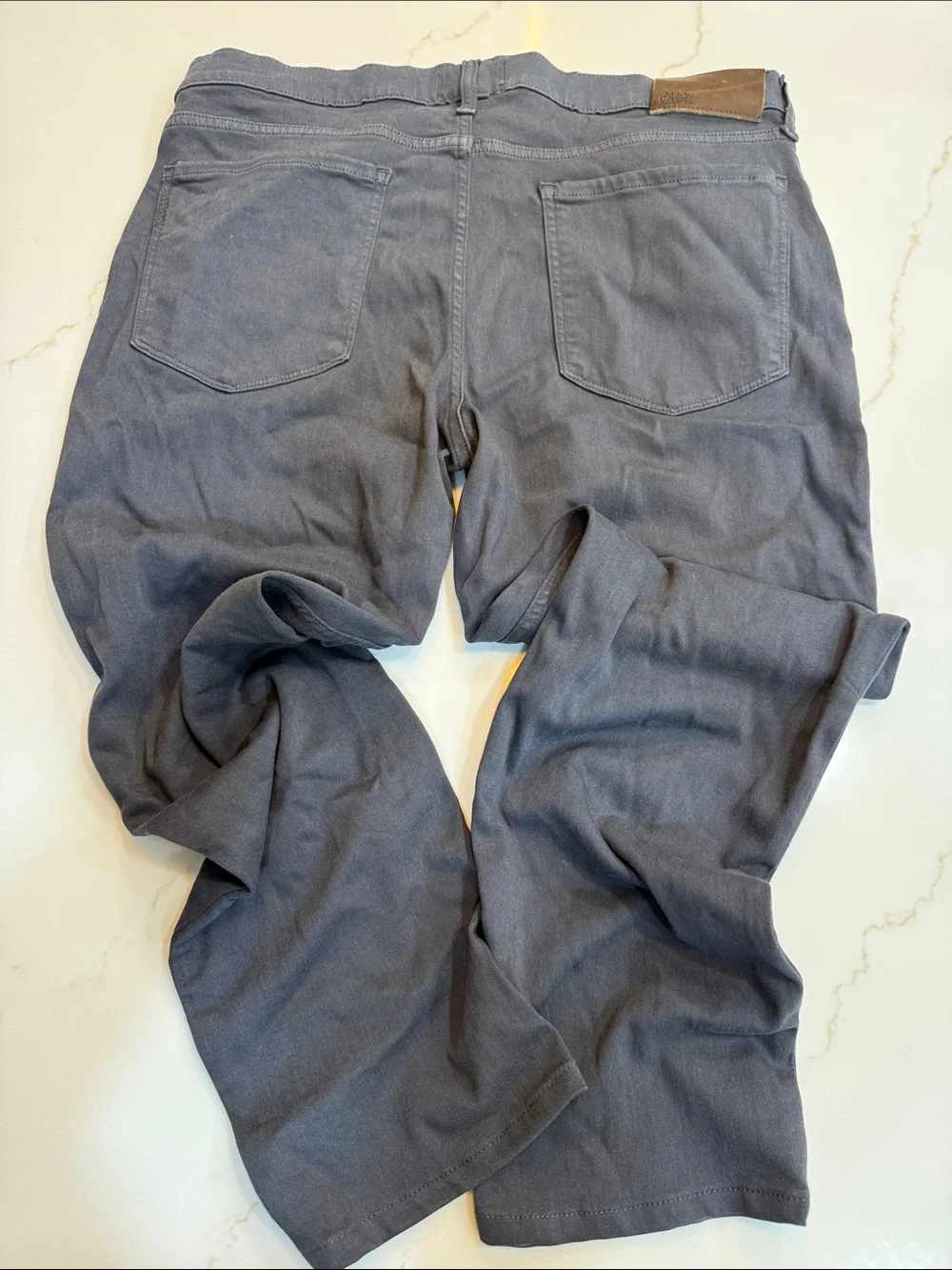 PAIGE Men's Slate Gray Jeans Lennox 36 Slim Jean